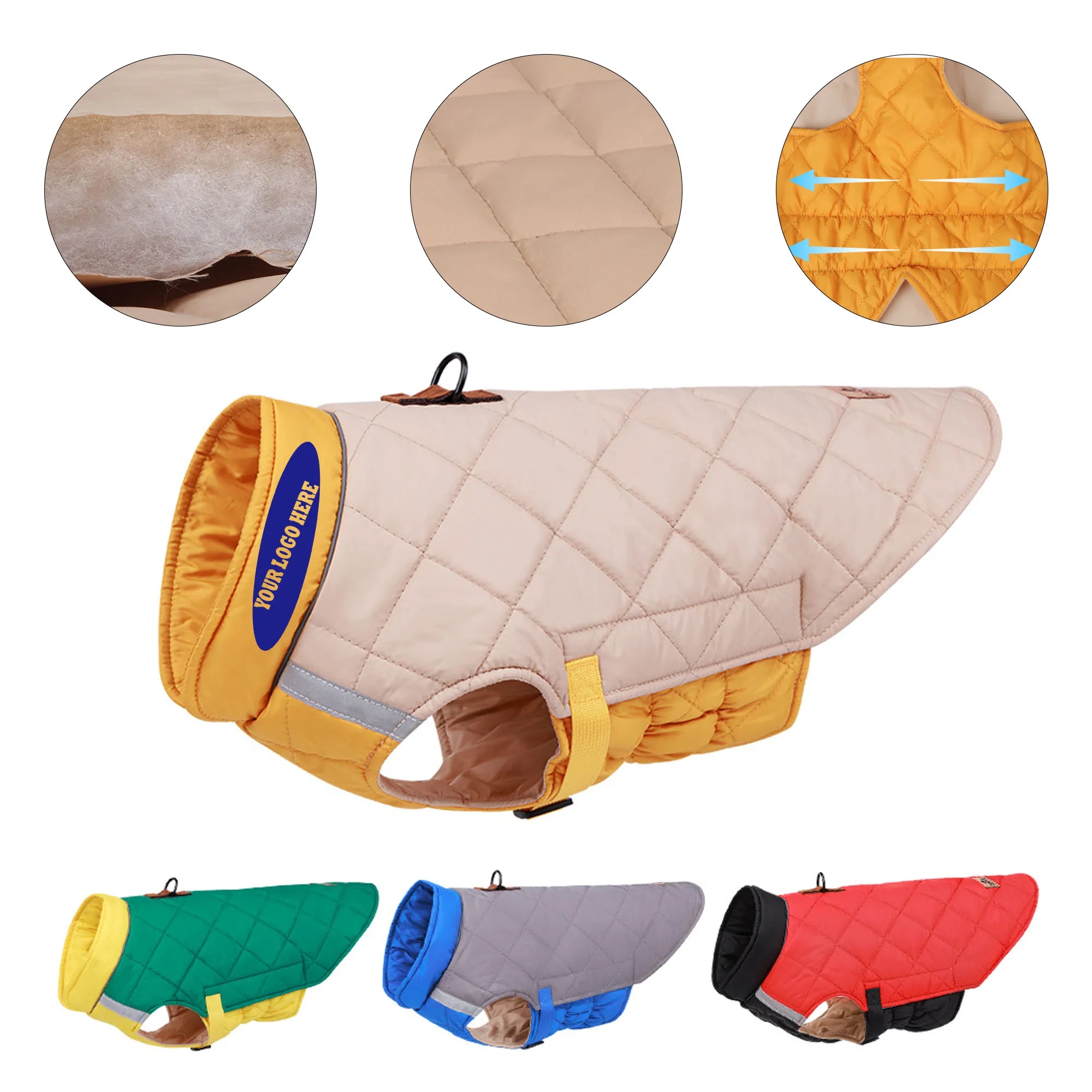 Cozy Winter Pet Vest Extra Thick Warm Dog Clothing