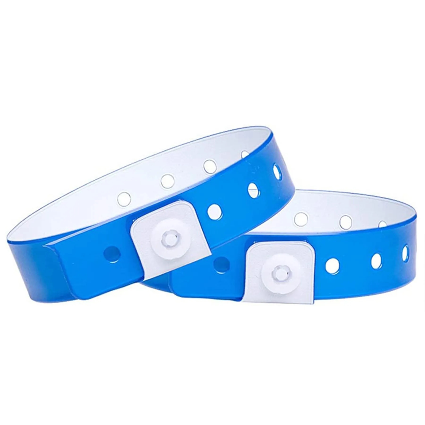 High Quality Waterproof Custom Color PVC Vinyl Wristbands 6