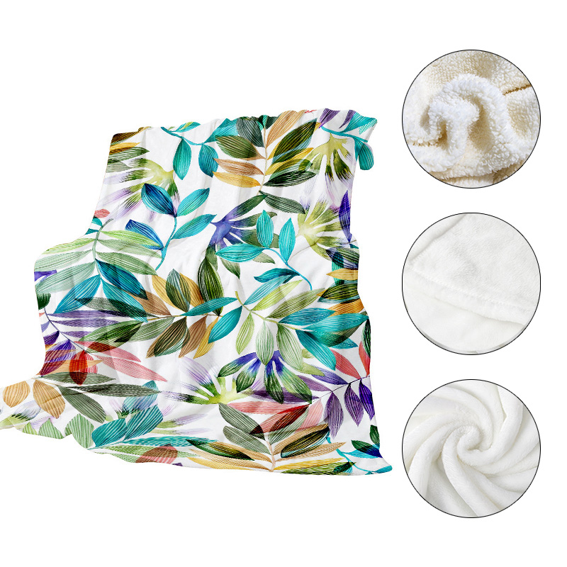 Figure Custom Blanket Digital Printing Flannel 4
