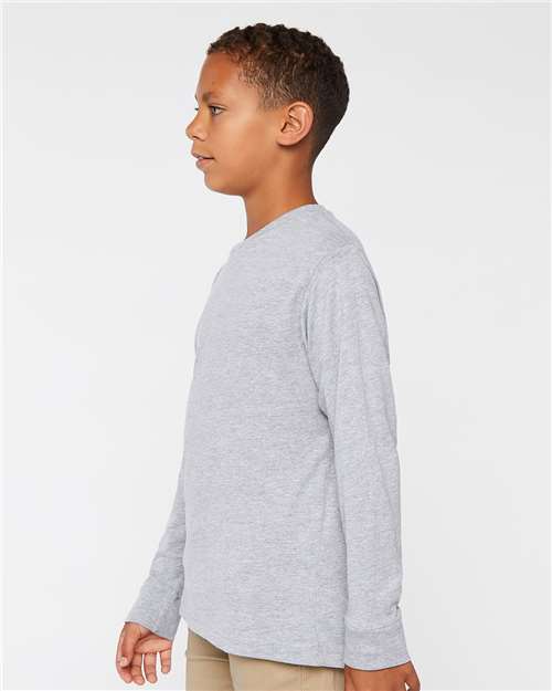 Youth Fine Jersey Long Sleeve Tee - 6201 10
