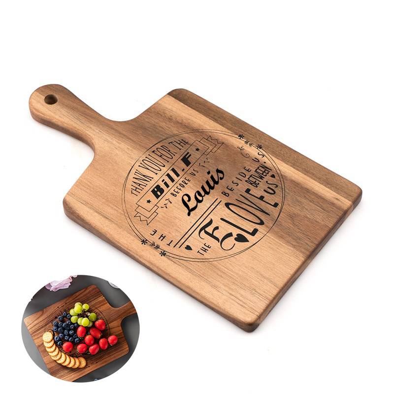 Acacia Wood Food Tray Cutting Board 3
