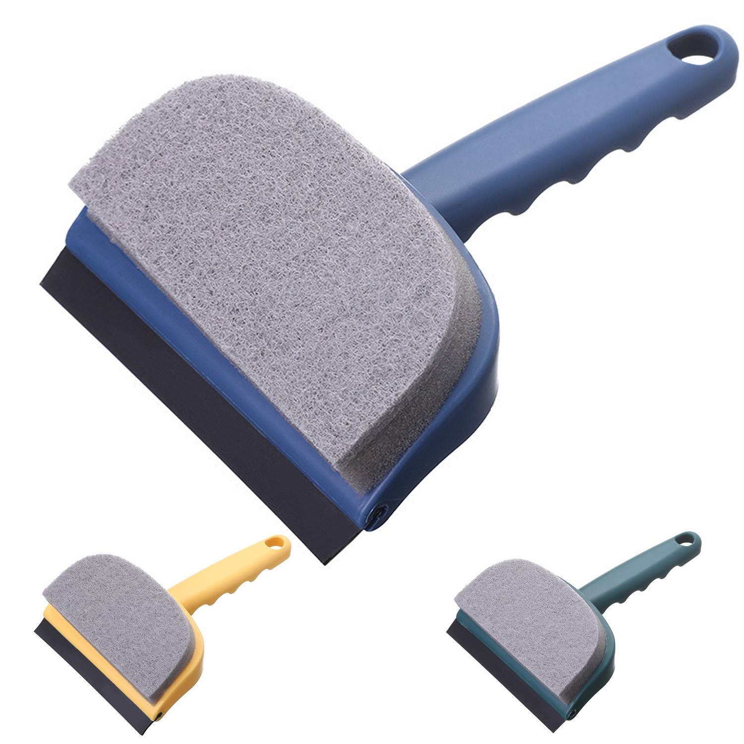 2 in 1 Bathroom Cleaning Brush w/ Squeegee 4