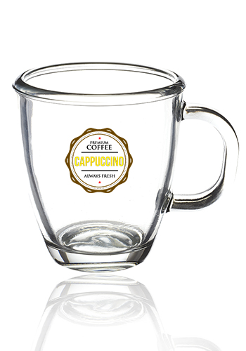 11 oz. London Glass Coffee Mugs 4