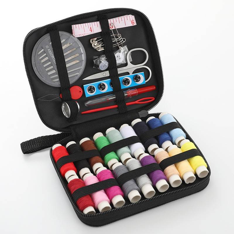 Sewing Kit with Case Portable Supplies for Home Traveler 12