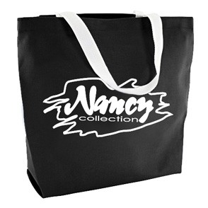 Colored Canvas Tote w/Gusset (13"x14"x3") 6