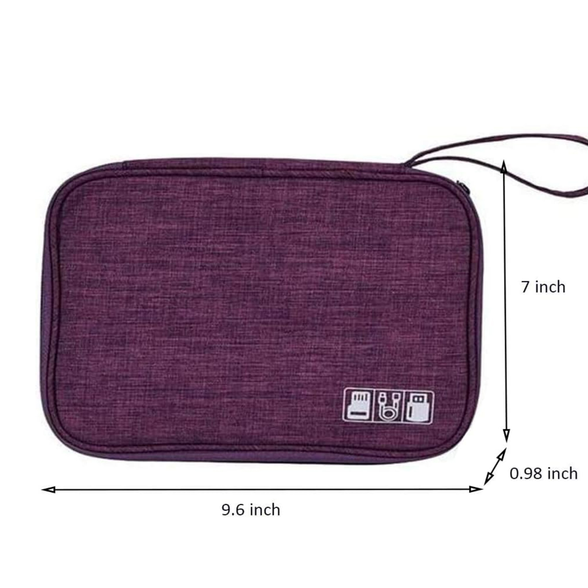 Travel Electronics Cable Organizer Bag 7