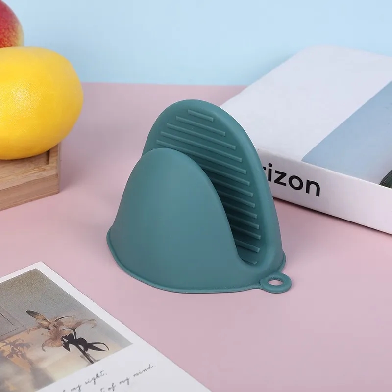 Wholesale Silicone Heatproof Oven Mitts Set 5