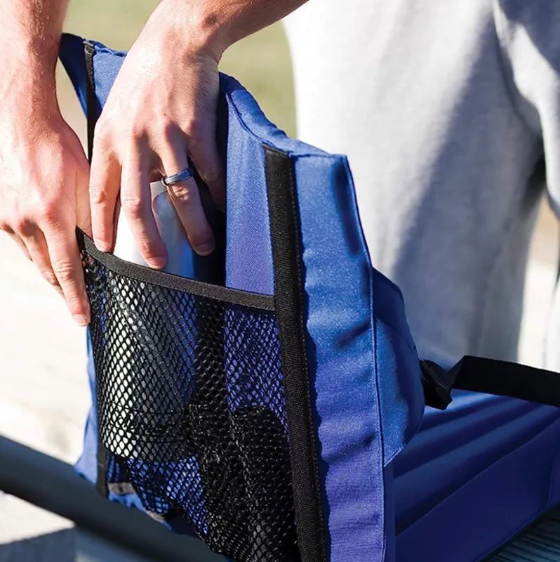Custom lightweight portable stadium seats with backrest 6