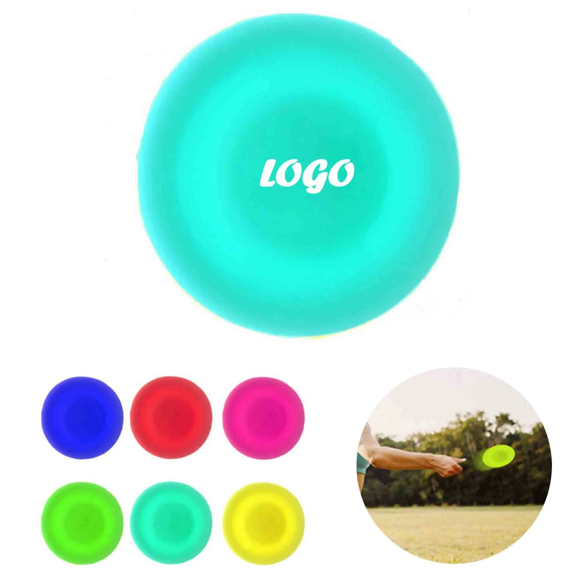 Zip Chip Mini Silicone Flying Disk