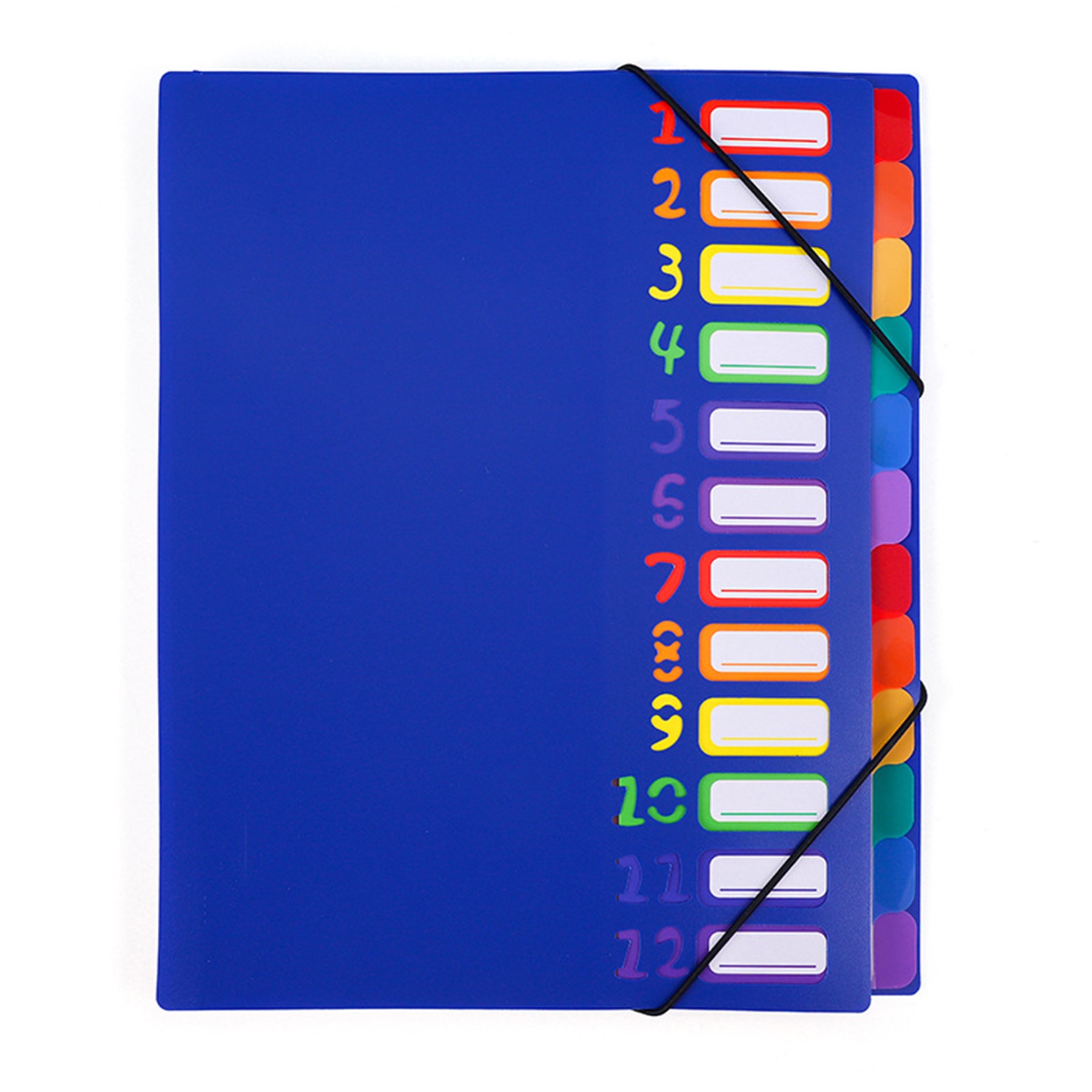 Rainbow Tab Expanding File Folder 2