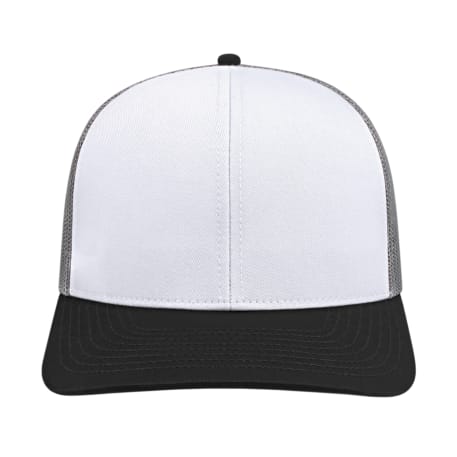 Cap America Poly/Cotton Trucker Mesh Back Cap 766