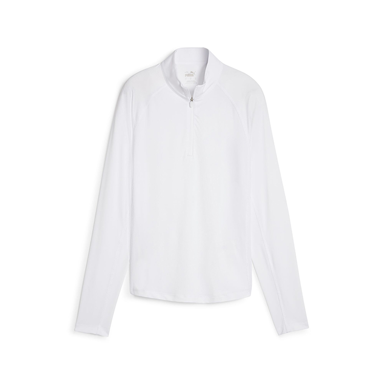Puma Ladies You-V Solid 1/4 Zip 8