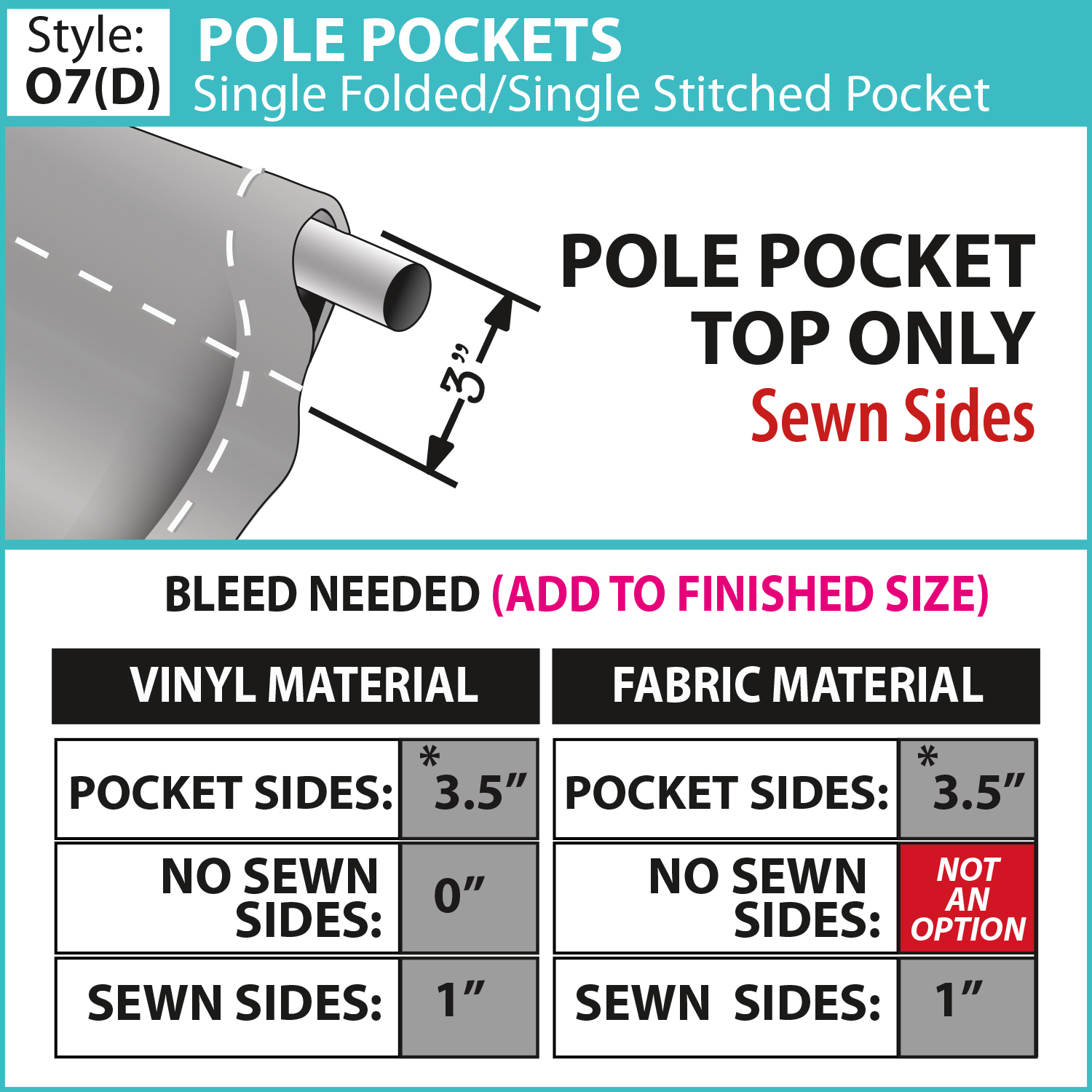 2' x 4' 10 oz. Vinyl Banner Single-Sided 3