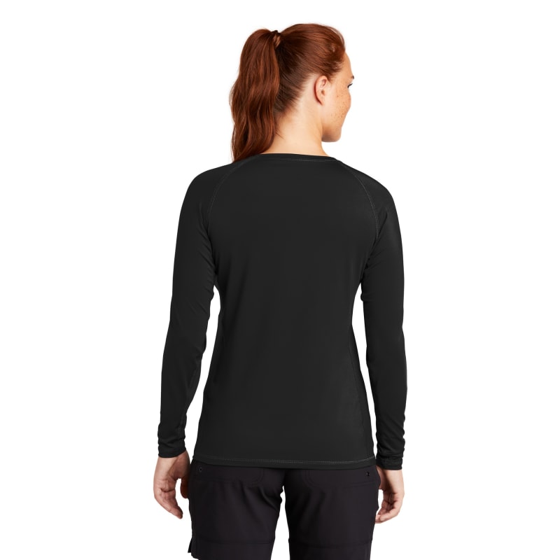 Sport-Tek Women's Long Sleeve Rashguard Tee. 19