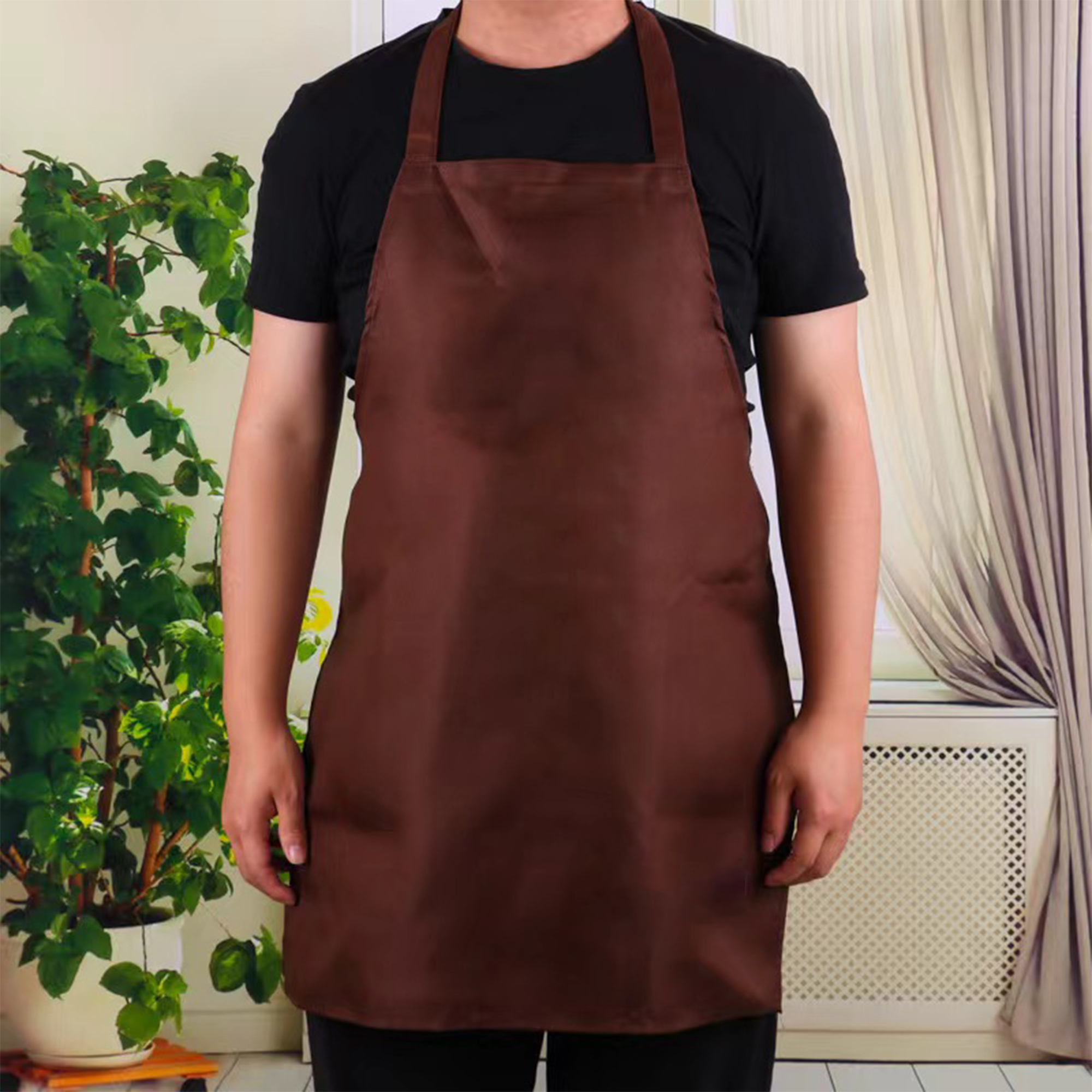 Universal Kitchen Waterproof Apron With Customizable Logo 1