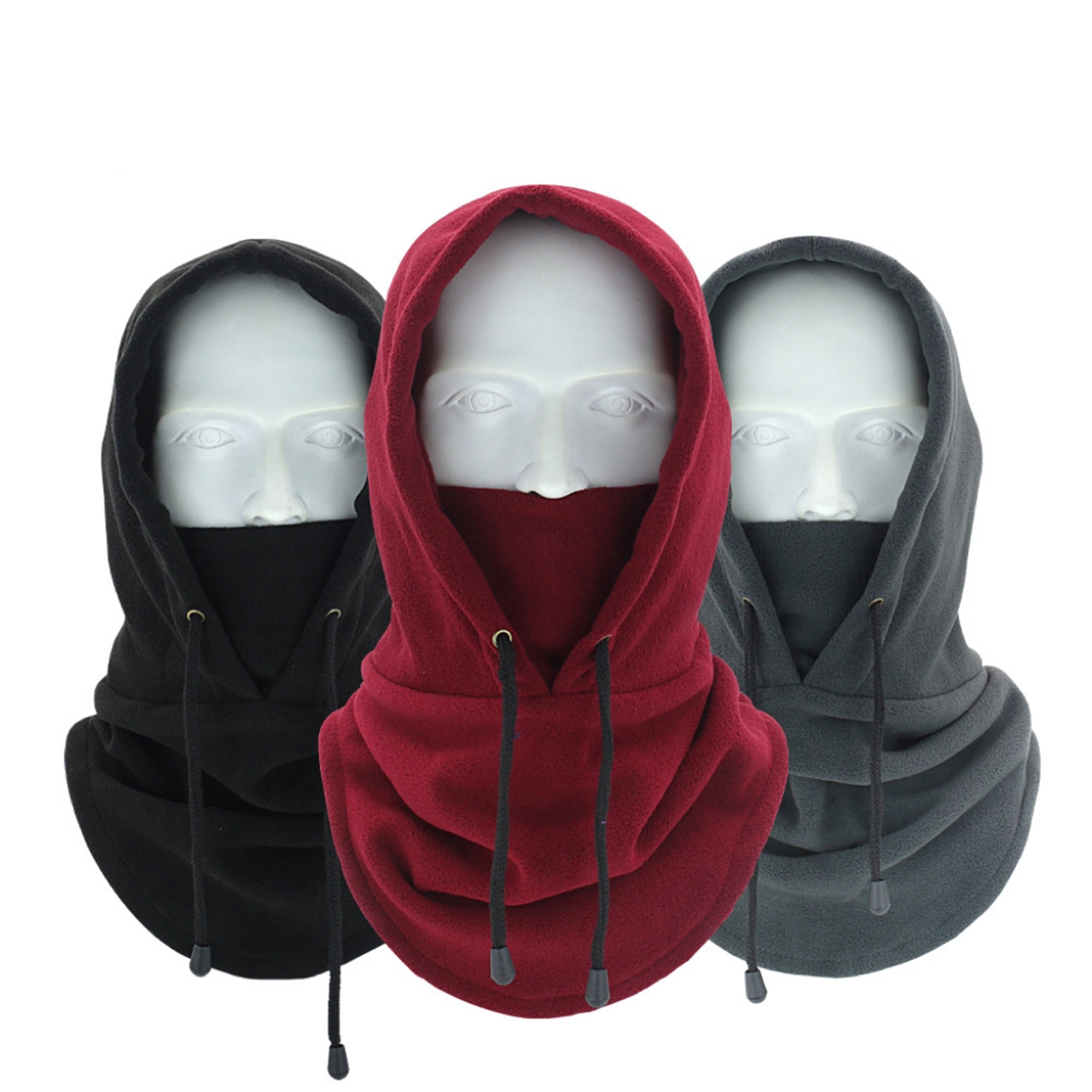 Winter Cycling Cap Unisex Windproof Ski Hat 17