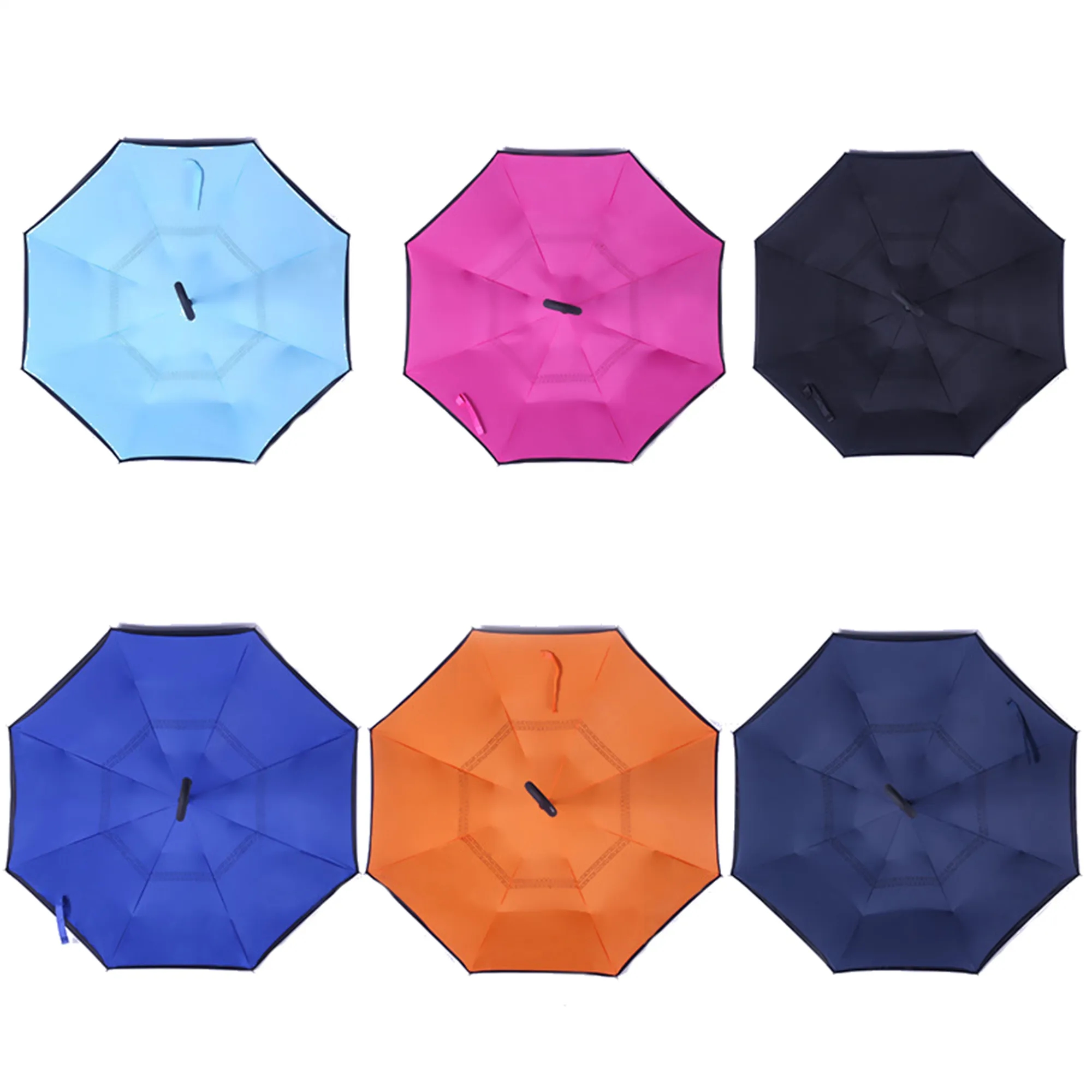 Reverse Upside Down Car Umbrella with C-handle 10