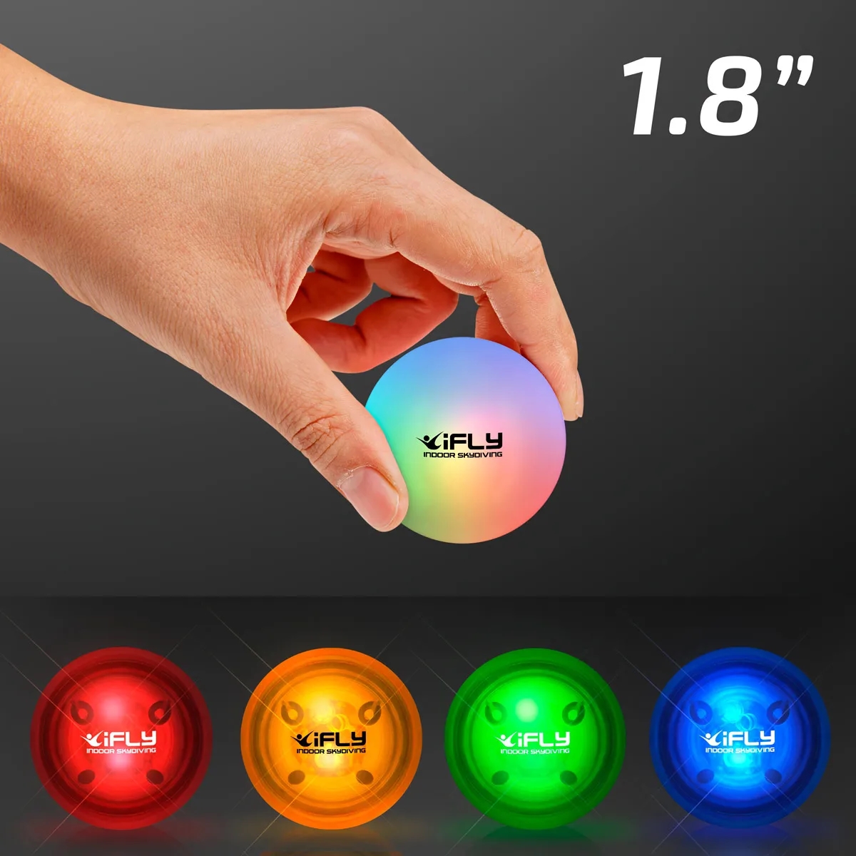 LED Rubber Bounce Ball 2