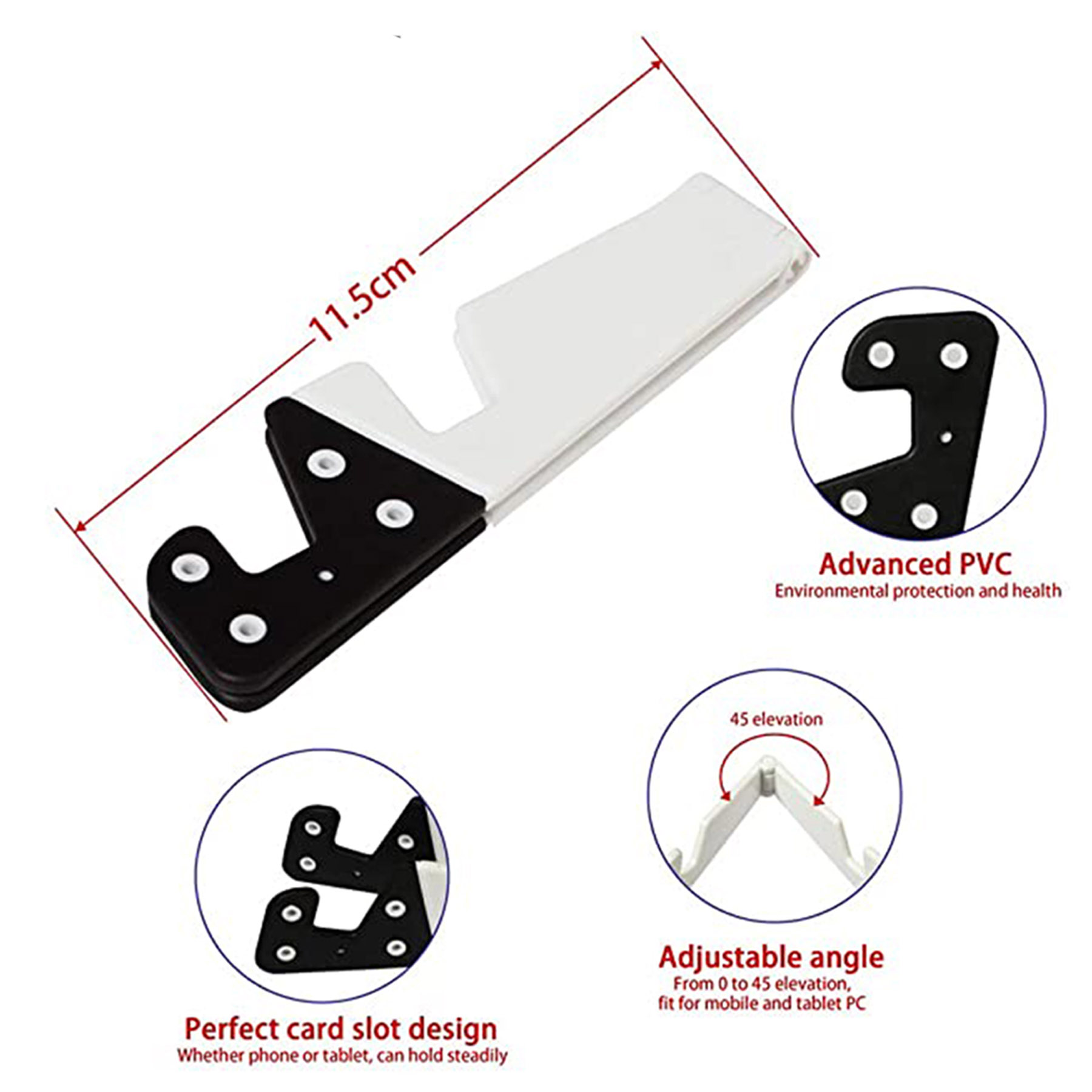 Foldable V Model Mobile Phone Holder 1