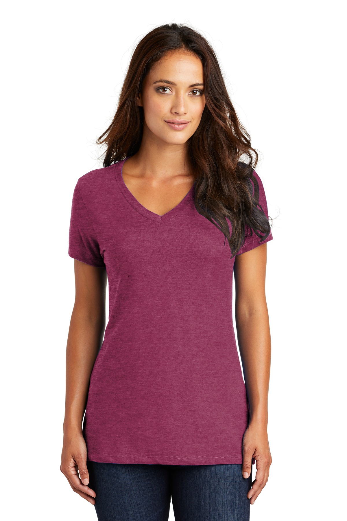 District® Women's Perfect Weight V-Neck Tee 118