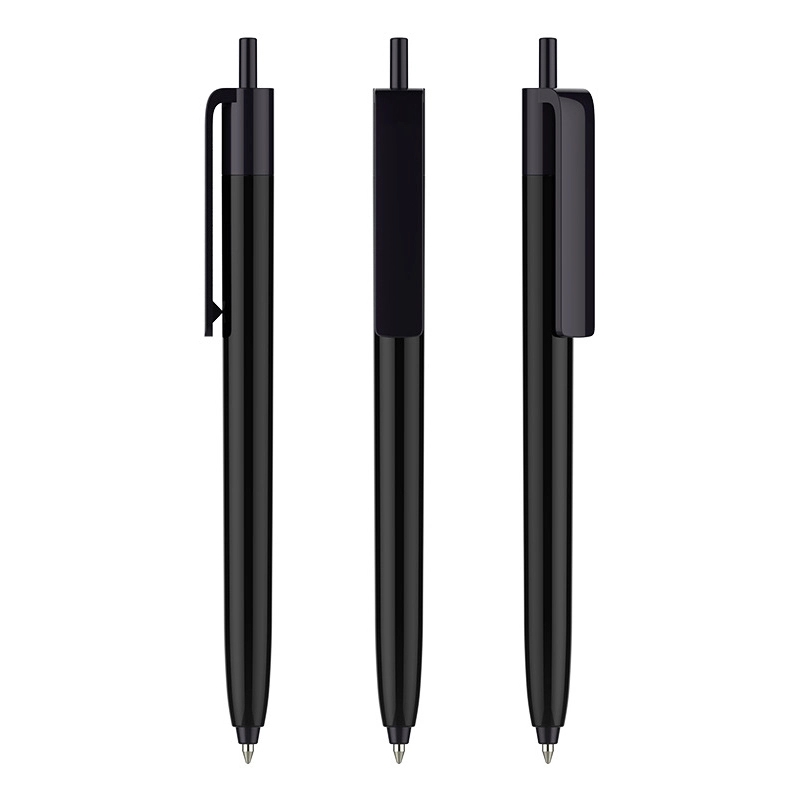 Full Color Black Plastic Pens 5