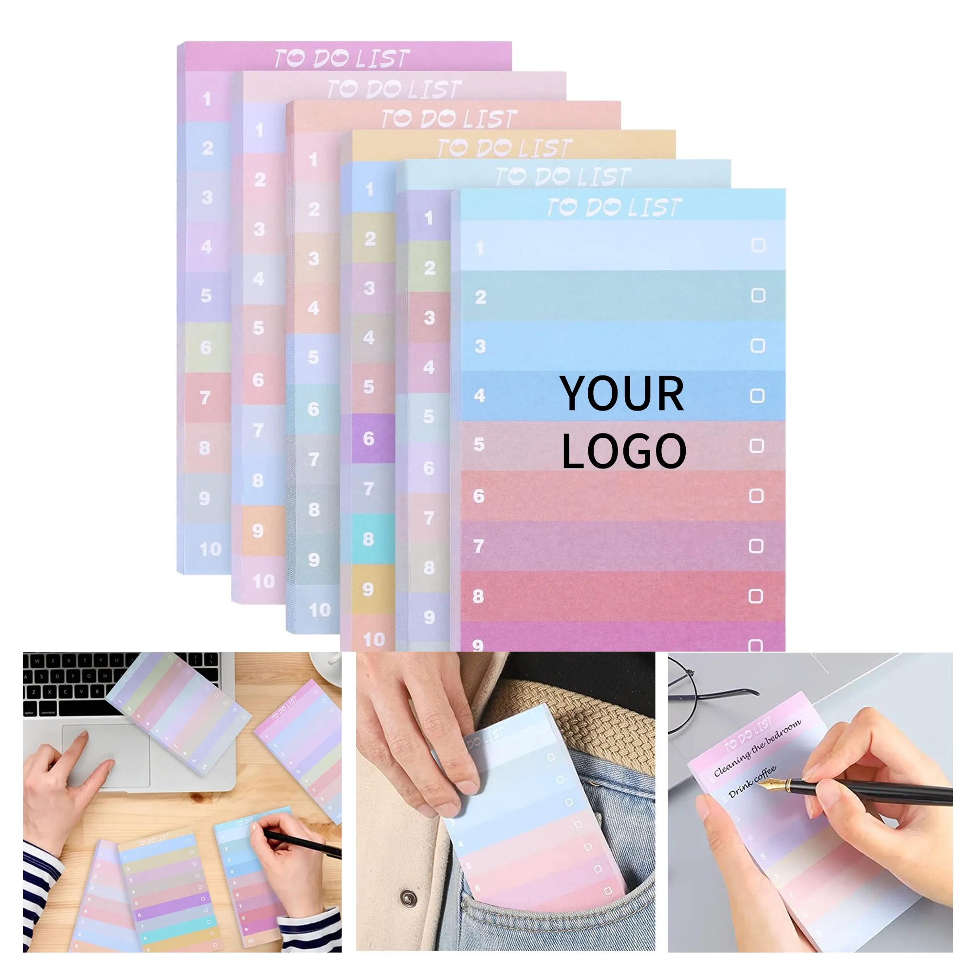 Colorful Reminder Note Pads 1