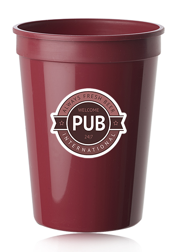 12 oz. Plastic Stadium Cups 49