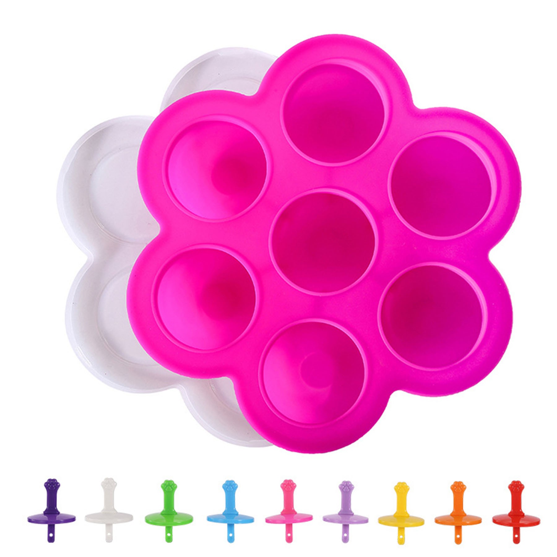 Silicone Popsicle Mould 6
