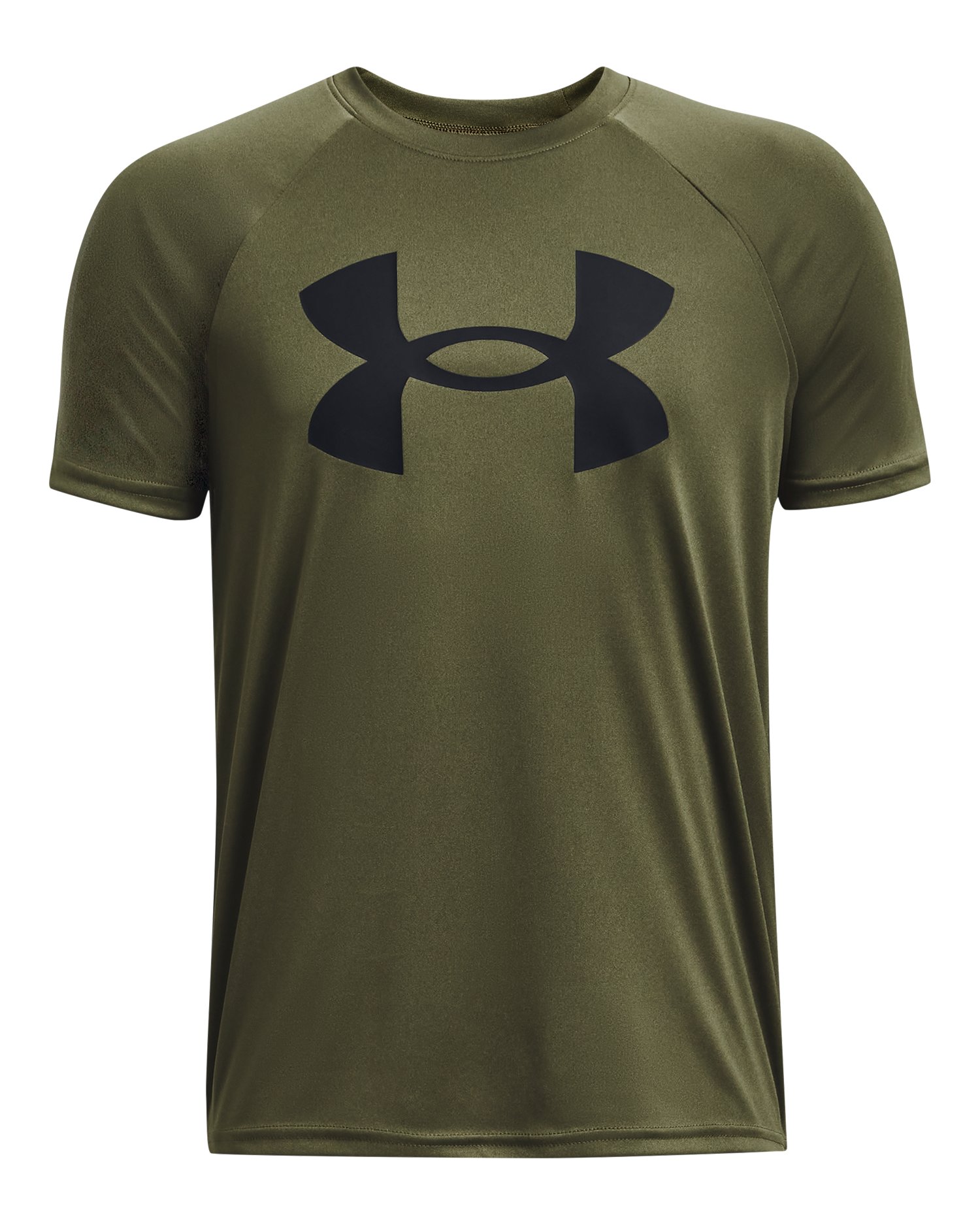UA Tech Big Logo Boys' Short Sleeve 5