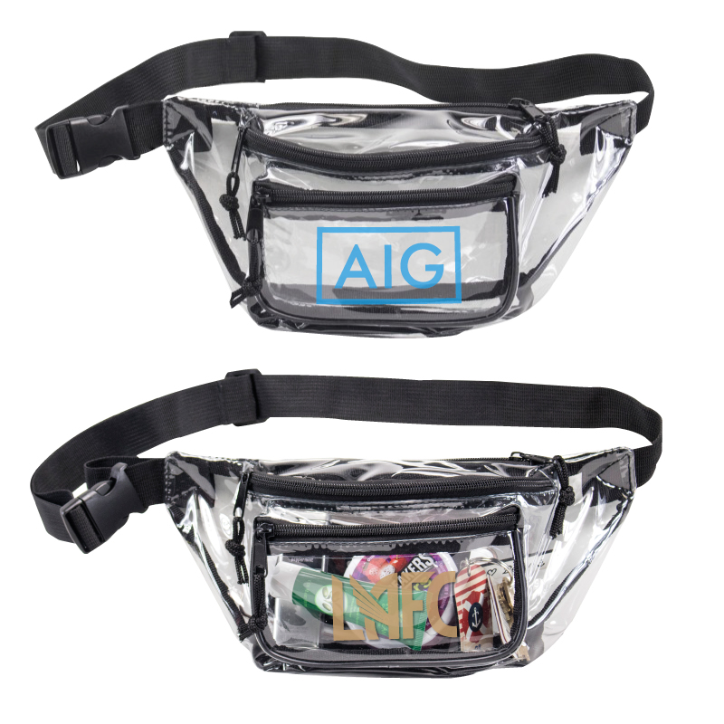 Soft TPU Clear Stadium Fanny Pack