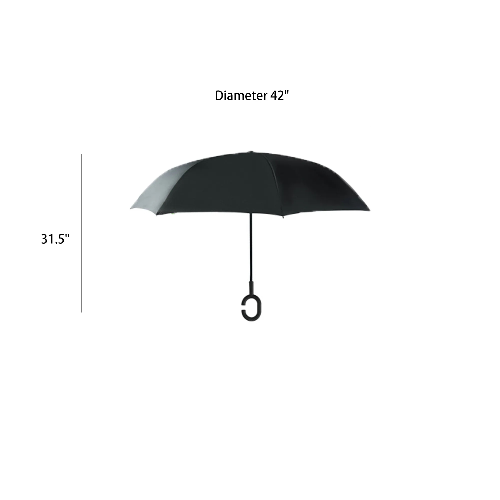 Reversible Portable Double Canopy Umbrella 6