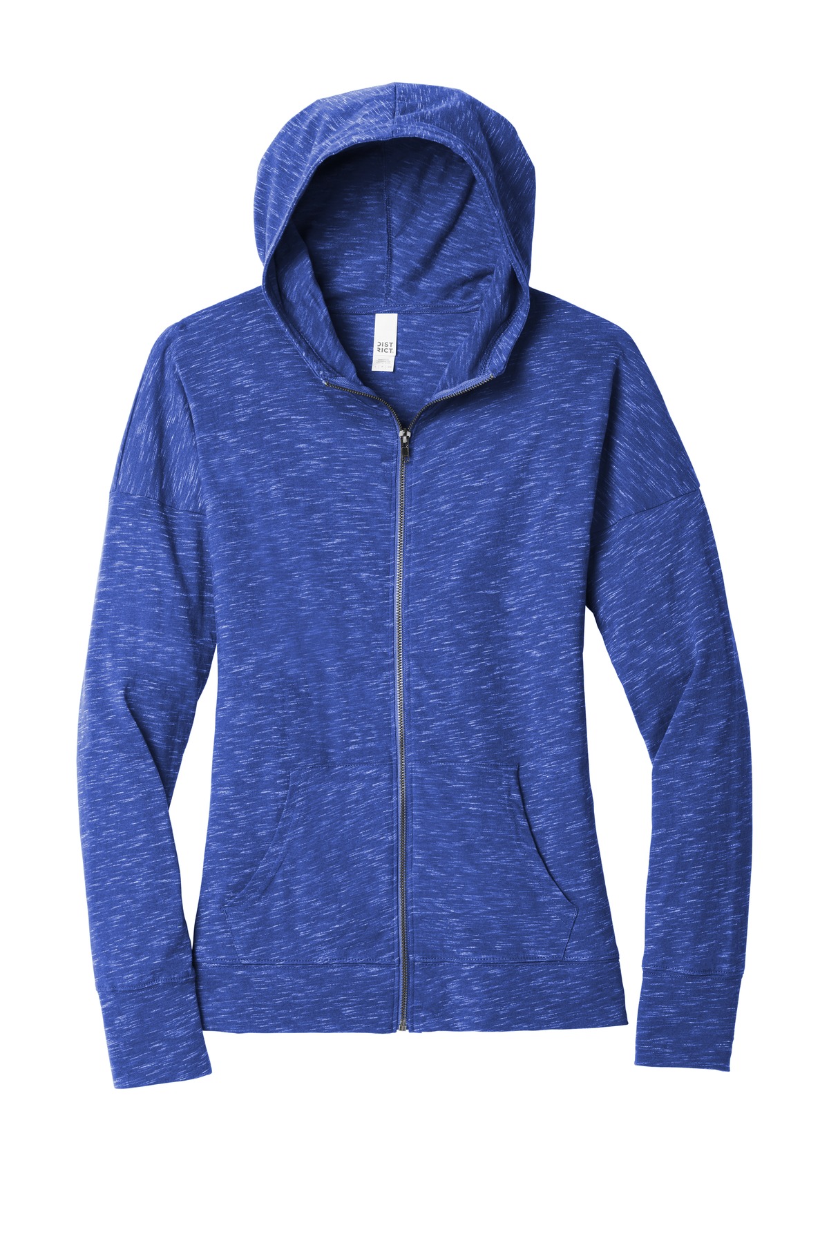 District Women's Medal Full-Zip Hoodie. DT665 23
