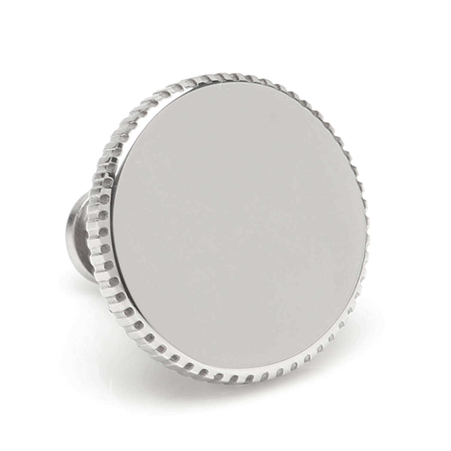 Coin Edge Stainless Steel Engravable Lapel Pin