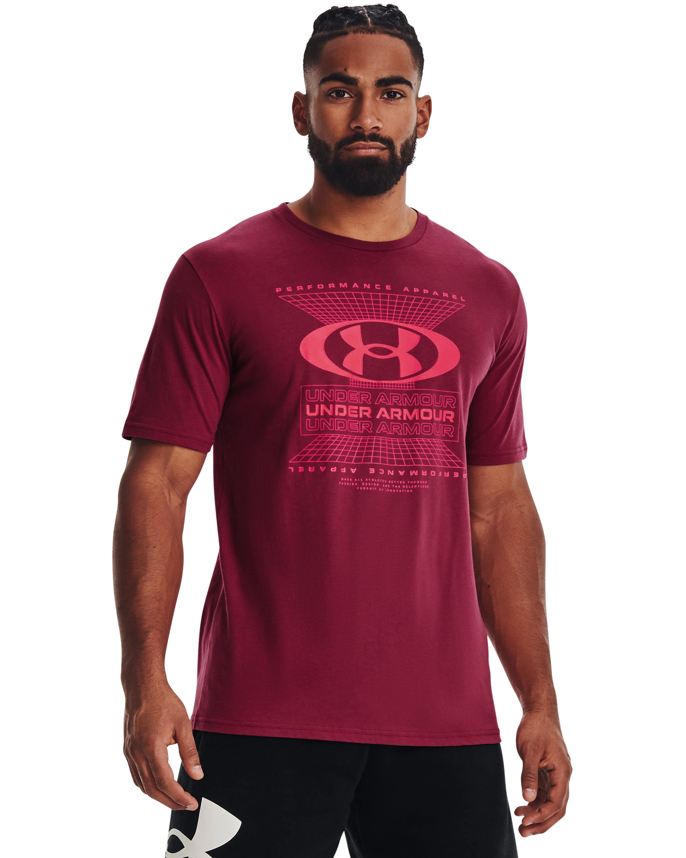 UA Logo Grid Men's Short Sleeve 2