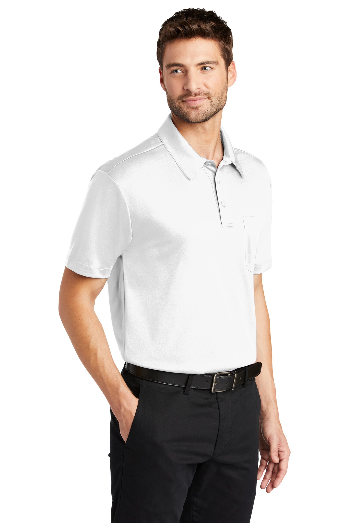Port Authority Silk Touch Performance Pocket Polo. K540P 57