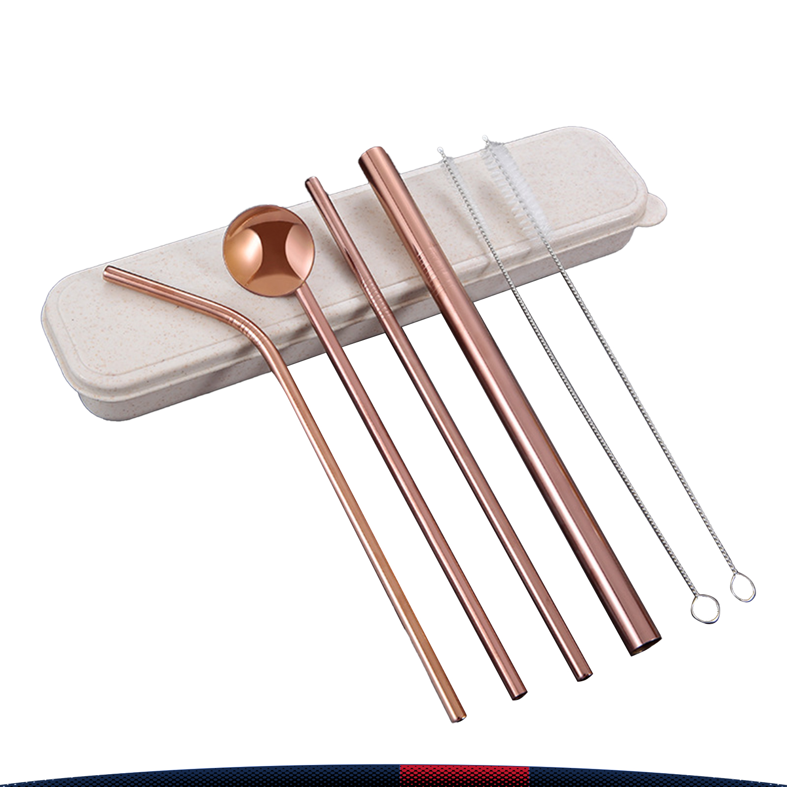 Stainless Steel Straw Set 2