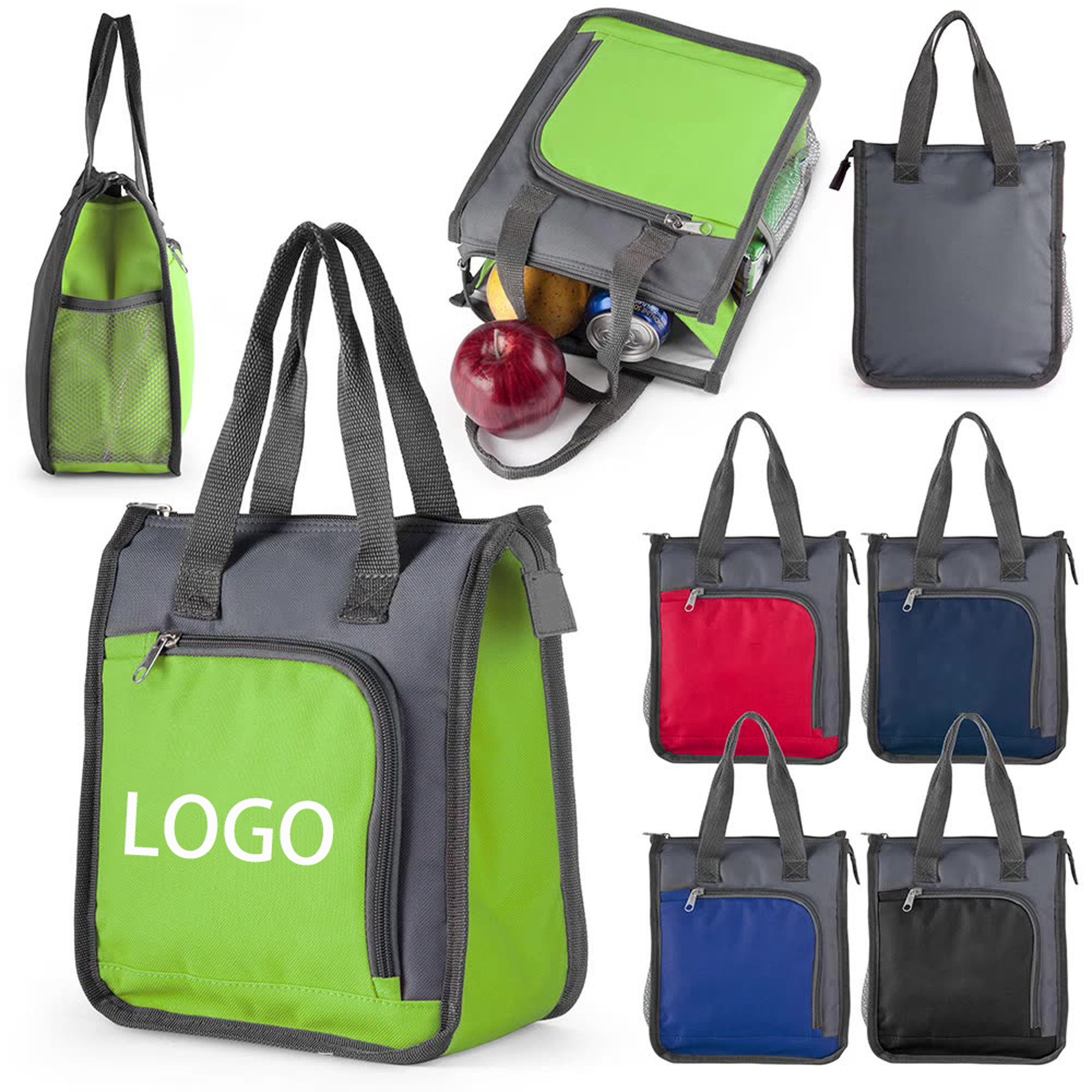 Oxford Insulated Cooler Lunch Tote 2