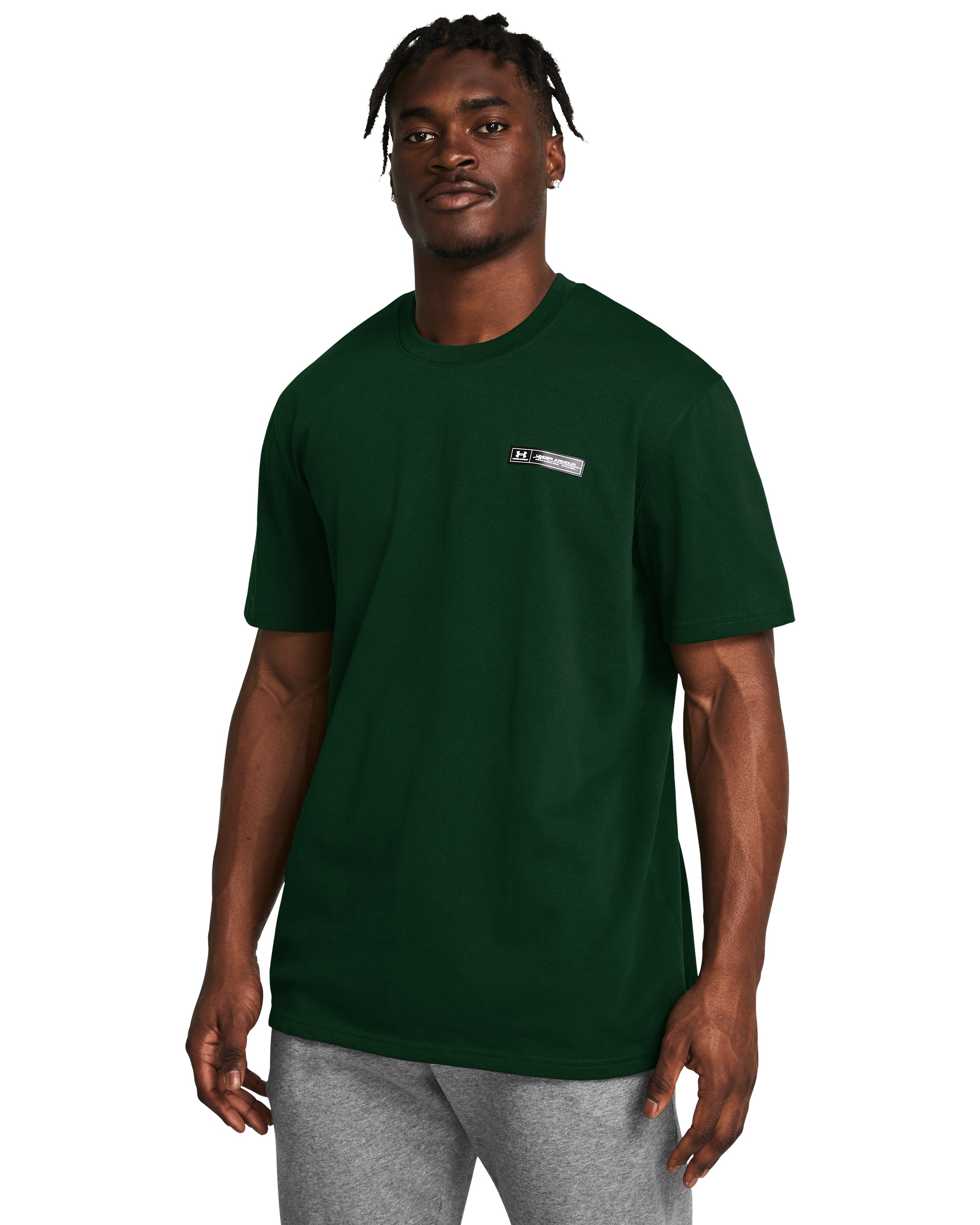 UA Heavyweight Armour Label Men's Short Sleeve 4