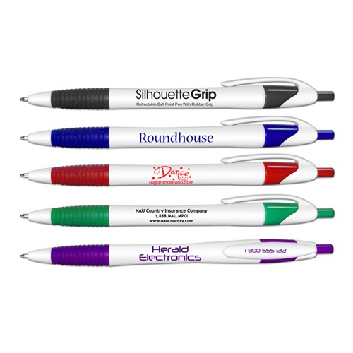 Silhouette Grip Retractable Ballpoint Pen