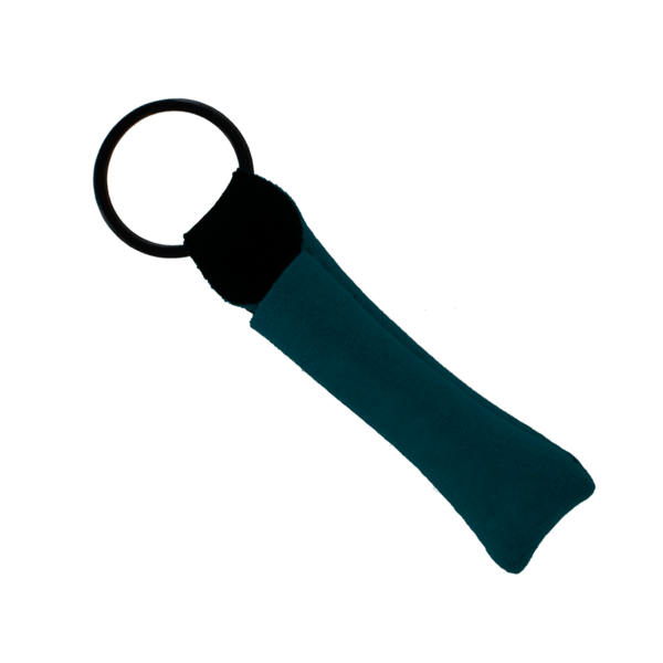 Neoprene Lip Balm Sleeve Pocket with Sewn Split-Ring 12