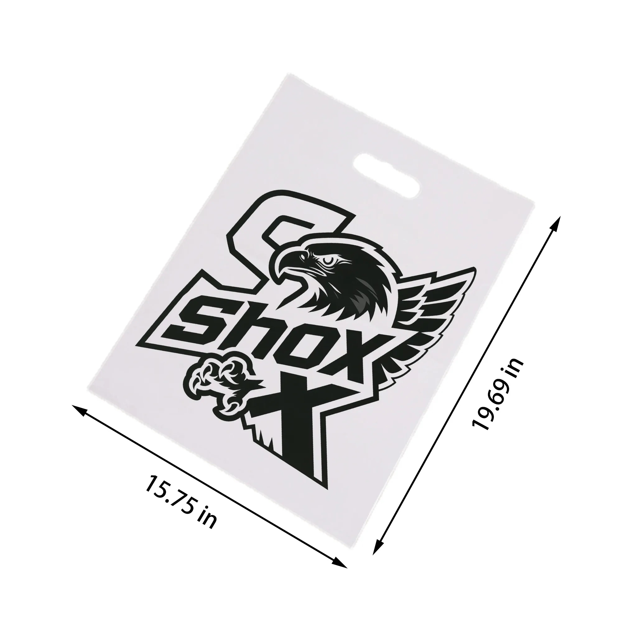 MOQ 20 Flat Mouth Non Woven Shopping Tote Bag 4