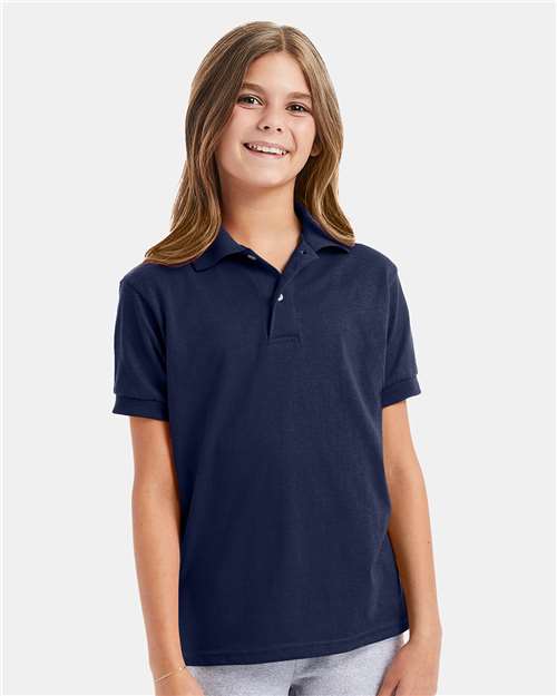 Youth EcoSmart® Jersey Polo - 054Y 11