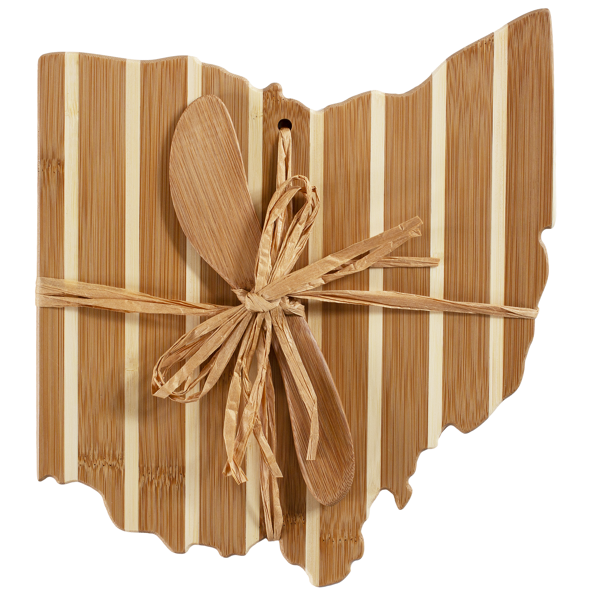 Ohio Charcuterie Board with Spreader Knife Gift Set 2