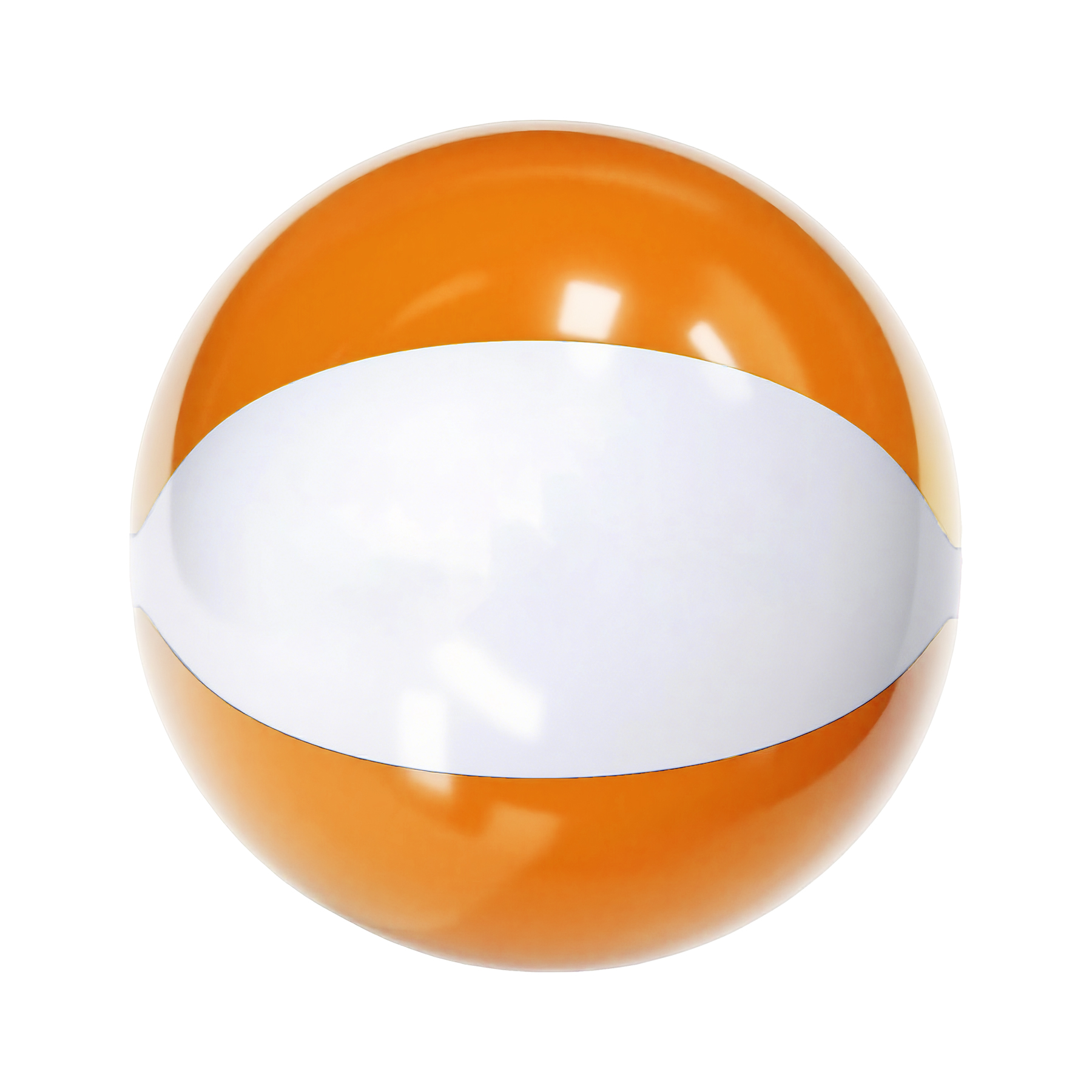12'' Inflatable Two-Color Beach Ball 9