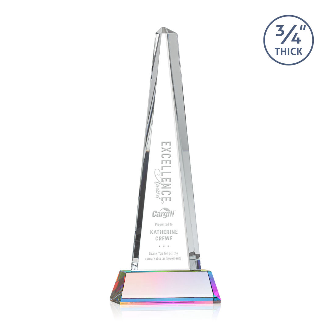 Majestic Tower Award on Newhaven Base - Prismatic 9