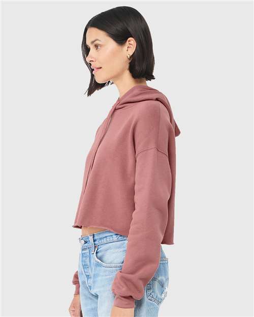 Women's Crop Hoodie Sweatshirt - 7502 34