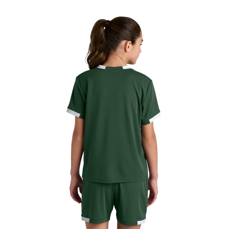 Sport-Tek Youth Club Short Sleeve Crew 12