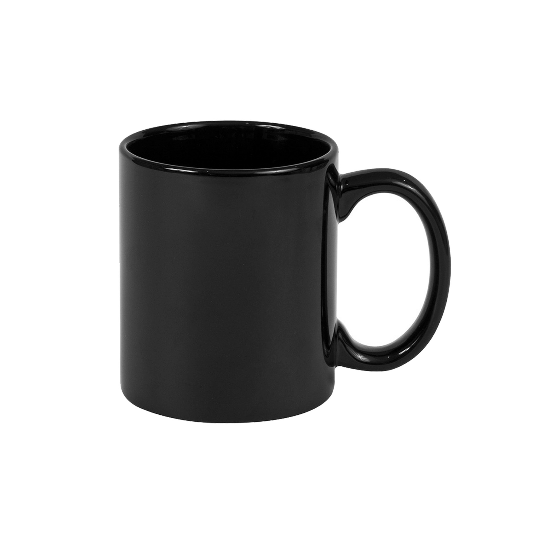 11 Oz Colored Stoneware Mug with Handle 2