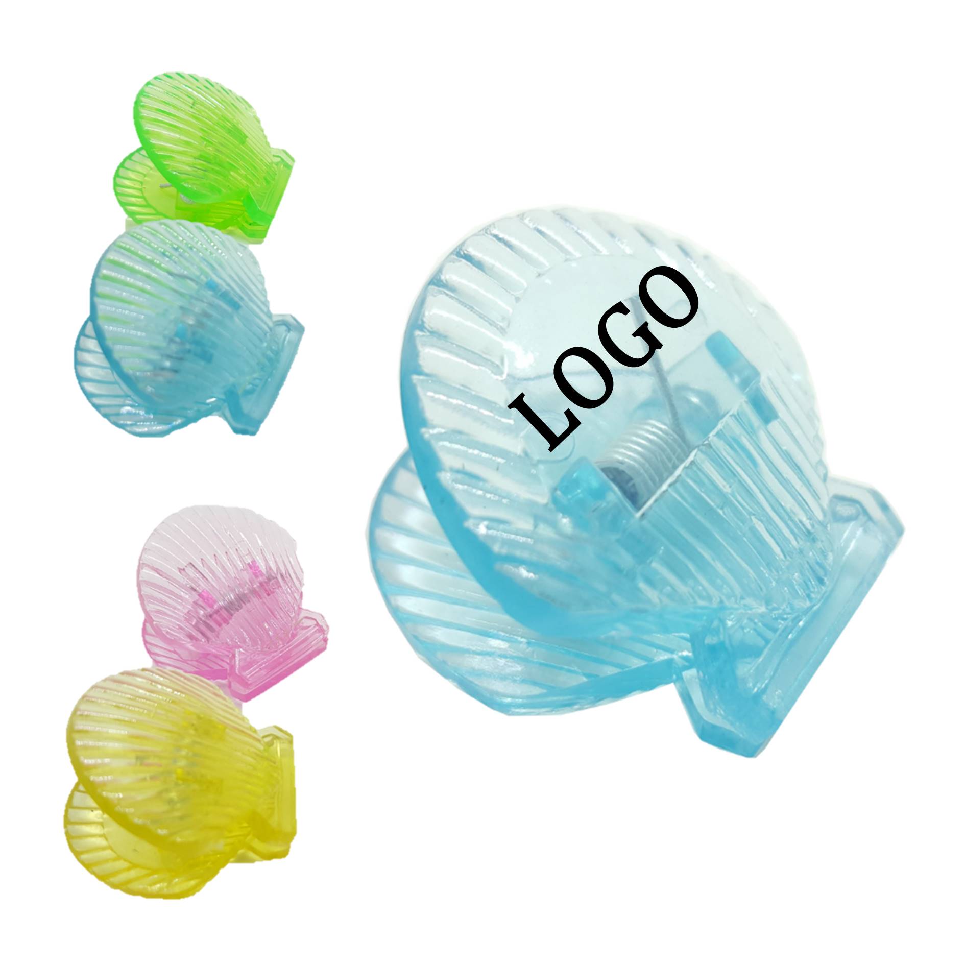 Shell Shape Clear Food Sealing Clip 4