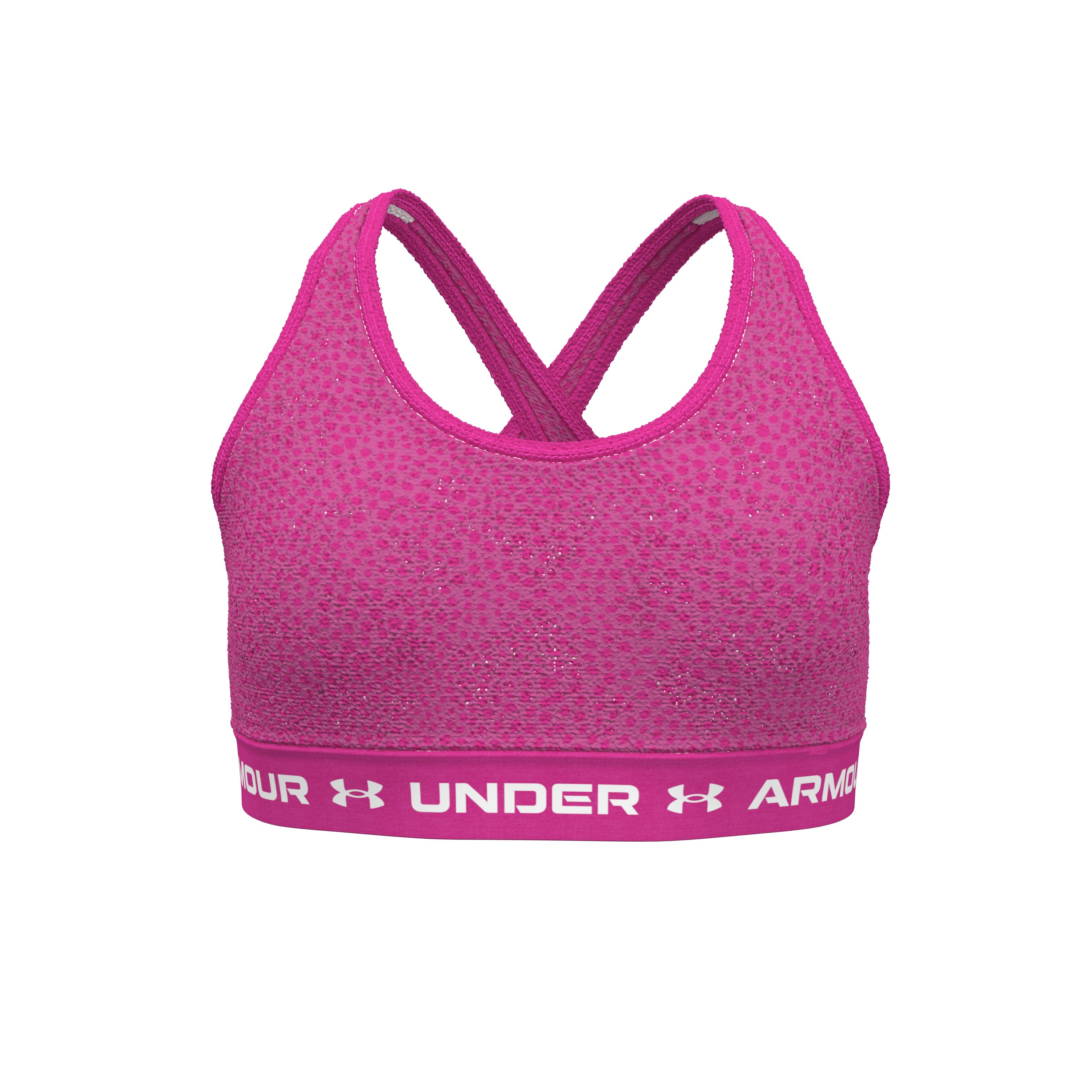 UA Crossback Printed Girls' Sports Bra 13